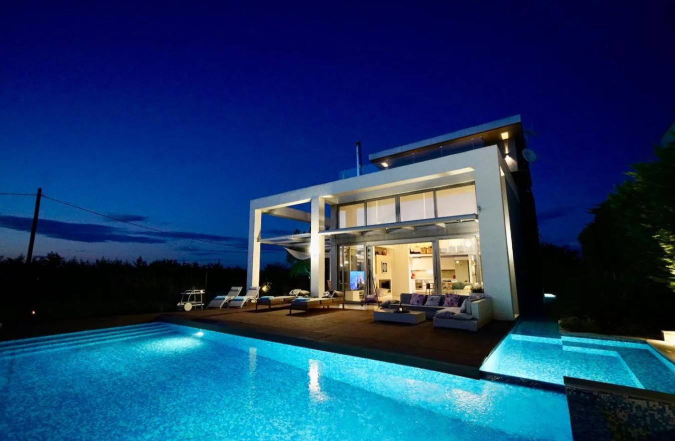 Island Villa Sani Sea View Exterior photo